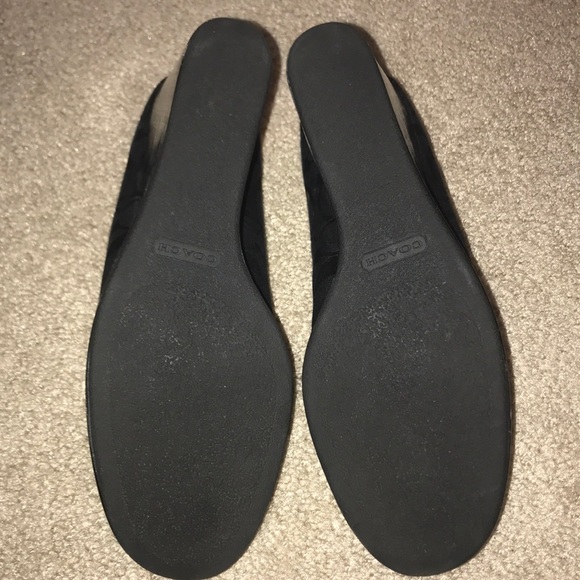 New Coach Ballerina Wedges - Picture 5 of 5